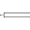 Duravit Starck T Handdoekhouder - 2 stangen - 46.5cm - draaibaar - hoogglans chroom SW297095
