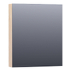 Saniclass Plain Spiegelkast 59x70x15cm Legno Calore Rechtsdraaiend SW392968 Saniclass Plain Spiegelkast 59x70x15cm Legno Calore Rechtsdraaiend SW392968