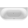 Duravit Darling New kunststof bad acryl back to wall 190x90x46cm met ommanteling en frame wit SW54477 Duravit Darling New kunststof bad acryl back to wall 190x90x46cm met ommanteling en frame wit SW54477