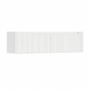 H&R Badmeubelen Juice Wastafelonderkast - 160x45x40cm - rechterhoek afgerond - 3D-front - 2 lades - geïntegreerde greep - wit mat SW1260218