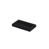 Ink Pitch wastafel - 80x45x9cm - 1 kraangat - mat lauren black SW693275