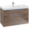 Villeroy & boch Subway 2.0 wastafelonderkast 98.7x59x44.9cm Santana oak SW118780 Villeroy & boch Subway 2.0 wastafelonderkast 98.7x59x44.9cm Santana oak SW118780