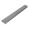 BRAUER Poignée de meuble en applique - 12.8cm - modèle A - matériau inox - inox brossé SW1203253