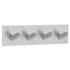 Smedbo BB zelfklevende Hakenrekrek 18cm mat rvs SW11047 Smedbo BB zelfklevende Hakenrekrek 18cm mat rvs SW11047