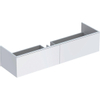 Geberit Xeno2 meuble sous-lavabo 2 tiroirs 139,5x47cm blanc mat SW417691