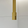 FortiFura Galeria Barre de renfort plafond 125cm pour douche à l'italienne - laiton brossé SW804543
