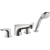 Hansgrohe Focus afbouwdeel 4 gats badrandkraan voor inbouwdeel 1324418 chroom 0605467 Hansgrohe Focus afbouwdeel 4 gats badrandkraan voor inbouwdeel 1324418 chroom 0605467