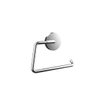 Emco Round Porte-rouleau de papier toilette - sans couvercle - chrome SW452868