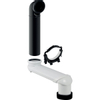 Geberit kit de raccordement pour cuvette au sol évacuation avec coude décalé 0700181