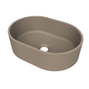 Arcqua Case vasque à poser - ovale - 40x28cm - truffe mat SW1209097