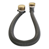 Brauer Gold Edition Vidage de baignoire avec remplissage et flexible d'évacuation 100cm avec bonde pop-up et siphon laiton Or brossé SW547617 Brauer Gold Edition Vidage de baignoire avec remplissage et flexible d'évacuation 100cm avec bonde pop-up et siphon laiton Or brossé SW547617