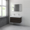 Bruynzeel Roma badmeubelset 100x60.5x46cm met spiegel verlichting gladstone SW108013 Bruynzeel Roma badmeubelset 100x60.5x46cm met spiegel verlichting gladstone SW108013