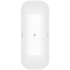 Villeroy & Boch Finion kunststof duobad quaryl rechthoekig met push to open afvoerplug 170x70x48cm met overloop en watertoevoer mat wit SW453694 Villeroy & Boch Finion kunststof duobad quaryl rechthoekig met push to open afvoerplug 170x70x48cm met overloop en watertoevoer mat wit SW453694