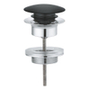 GROHE garniture de vidage push open noir 0434216