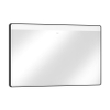 Hansgrohe Xarita Lite Q Miroir - 120x70cm - éclairage led - Horizontal - interrupteur mural - Noir mat SW1164990