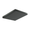 Hansgrohe Pulsify E douche de tête - 26x26cm - ecosmart+ - brushed black chrome (noir) SW1566492