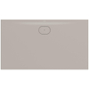 Villeroy & Boch Ecora douchebak - 140x80x3.5cm - afvoer lange zijde - almond (beige) SW1558943