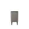 Brabantia Bo Hi Poubelle - 4 litres - seau intérieur en plastique - platinum SW1117393