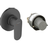 Hansgrohe Vernis Blend Ensemble de finition pour mitigeur de douche encastré incl. corps encastré noir mat SW793634