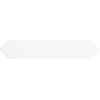 ÉCHANTILLON Terravito Ulvara Carreau mural - 6.5x33.2cm - 8mm - Hexagone - Blanc brillant SW736293