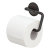 Tiger Tune Porte-rouleau de papier toilette - sans clapet - autocollant - noir SW296112