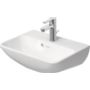 Duravit ME by Starck lave-mains 45x32cm avec 1 trou de robinet avec trop-plein avec WonderGliss blanc SW84162