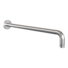 Brauer Brushed Edition Bras de douche mural courbé Inox brossé SW494068