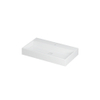 Ink United wastafel - 80x45x11cm - 1 kraangat - mat wit SW454554