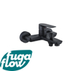 FugaFlow Efficiente Sobrado bad-/douchekraan opbouw zwart - Black Friday - SW1123754