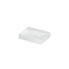 Ink United wastafel - 60x45x11cm - 1 kraangat - mat wit SW207313