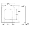 GROHE Cube abattant de WC en céramique avec SoftClose et déclipsage rapide blanc SW205847