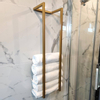 Saniclass Handdoekrek 95x25x20cm goud SW419871 Saniclass Handdoekrek 95x25x20cm goud SW419871