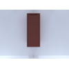 H&R Badmeubelen Juice Halfhoge Kast - 40x35x100cm - met ronde hoeken - 1 deur - rechtsdraaiend - terra mat SW875436