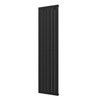 Plieger Cavallino Retto radiateur design vertical simple raccordement central 1800x450mm 910W gris foncé structuré 7253462
