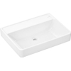 Hansgrohe Xanuia Q Wastafel/Fontein - 65x48cm - inbouw - zonder kraangaten - zonder overloop - glans wit SW1165113