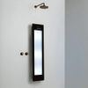 Sunshower Round Medium Plus infrarouge + lumière UV en saillie incl. support mural 140x33x12cm Black SW769459