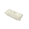 Xenz Kristal Baignoire - 170x75x48 - bonde Centrale - acrylique - pergamon SW378446