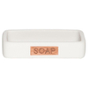 Sealskin Pierra Porte-savon Polyresin Blanc SW23223