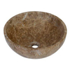 Plieger Round waskom - 38x38x13.6cm - marmer bruin TWEEDEKANS OUT14600