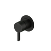 Hotbath Ace Afbouwdeel - douchemengkraan - zwart geborsteld PVD SW1117722 Hotbath Ace Afbouwdeel - douchemengkraan - zwart geborsteld PVD SW1117722