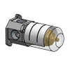 Hotbath Inbouwdeel - voor 2 functies omstel - zwart SW230600