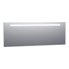 BRAUER Garnet miroir – 200 x 70 cm – LED directe en haut – Aluminium SW278180