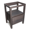 Saniclass Natural Wood Staand onderkast 60 Black Oak Geborsteld SW223353 Saniclass Natural Wood Staand onderkast 60 Black Oak Geborsteld SW223353