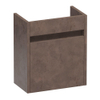 BRAUER Adore meuble de lavabo pour WC - 40x45x22cm - avec 1 porte sans poignée ouvrant vers la droite Erosion SW720879