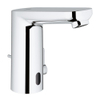 GROHE Eurosmart Cosmopolitan E robinet de lavabo électronique économique en eau avec infrarouge avec mélange avec bonde de vidage à tirette avec batterie 6V chrome 0442274