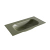 Mondiaz BIG small Army solid surface inbouw wastafel 90cm midden SW427960 Mondiaz BIG small Army solid surface inbouw wastafel 90cm midden SW427960