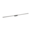 Hansgrohe RainDrain Flex Set de finition - 160cm - raccourcissable - montage mural - brushed stainless steel SW1590371