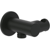 Villeroy & Boch Universal Showers handdouchehouder - voor wandmontage rond - mat zwart SW974398