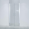 Marenza Neptune Porte battante - 90x200cm - verre de sécurité 6mm - anti-calcaire - chrome SW208812