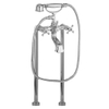 Herzbach Anais mélangeur de bain sur pied chrome or 21.9x90.5cm SW538087 Herzbach Anais mélangeur de bain sur pied chrome or 21.9x90.5cm SW538087